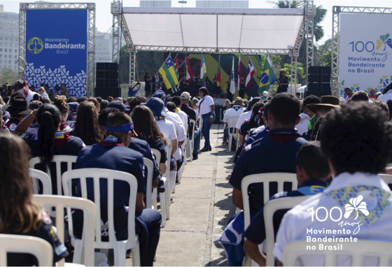 Movimento Bandeirante comemora 100 Anos  com abertura de Cápsula do Tempo